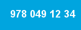 978 049 12 34
